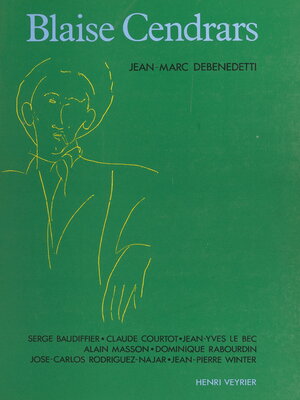 cover image of Blaise Cendrars